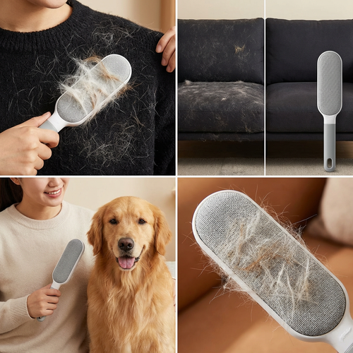 CleanSwipe™ – Szczotka do Usuwania Sierści 2w1