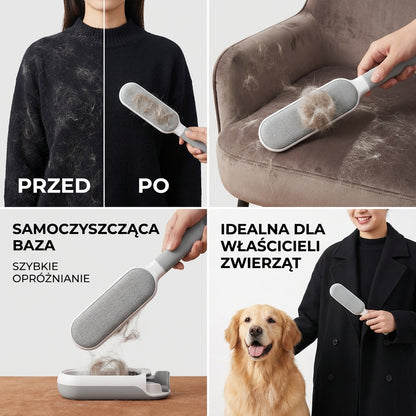 CleanSwipe™ – Szczotka do Usuwania Sierści 2w1